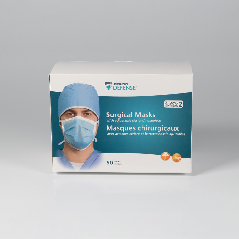 MedPro Defense® Surgical Masks with Ties