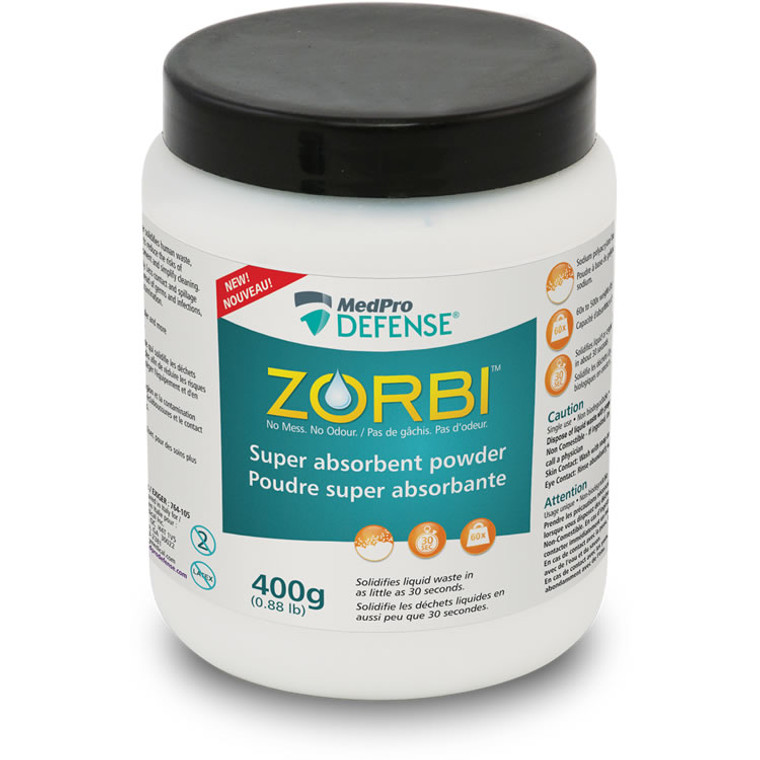 MedPro Defense Zorbi Super Absorbent Powder