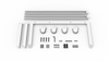 Heckler AV Cart Base Configuration