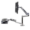 WorkFit-LX, Standing Desk Mount System Sit-Stand Desk Arm, ≤42"