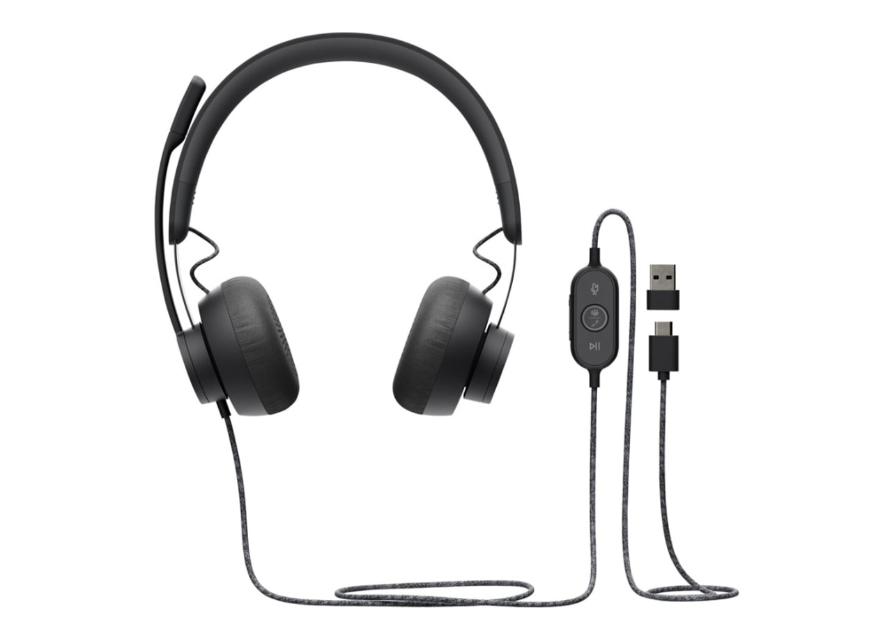 Logitech Zone Wired Noise Cancelling - Teams VideoLink® for Microsoft - Headset
