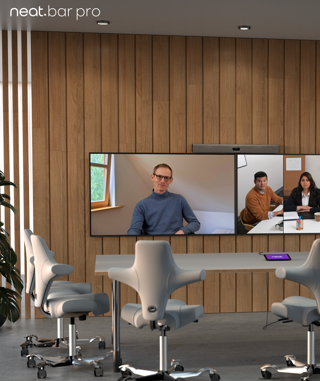Neat Bar Pro - Collaboration Bar designed for Zoom - VideoLink®