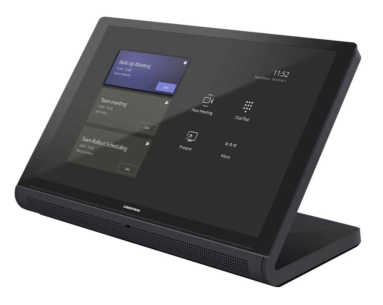 TS-1070-B-S: 10.1 in. Tabletop Touch Screen, Black Smooth - VideoLink®