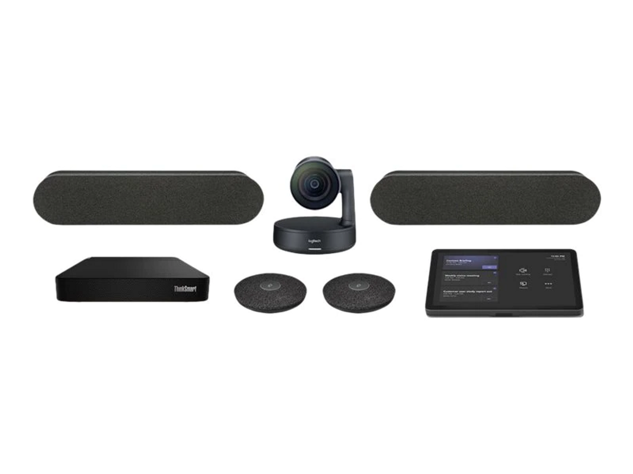 Logitech TAP Solution Microsoft Teams Large Rooms (Lenovo Core, Rally Plus Camera) - VideoLink®