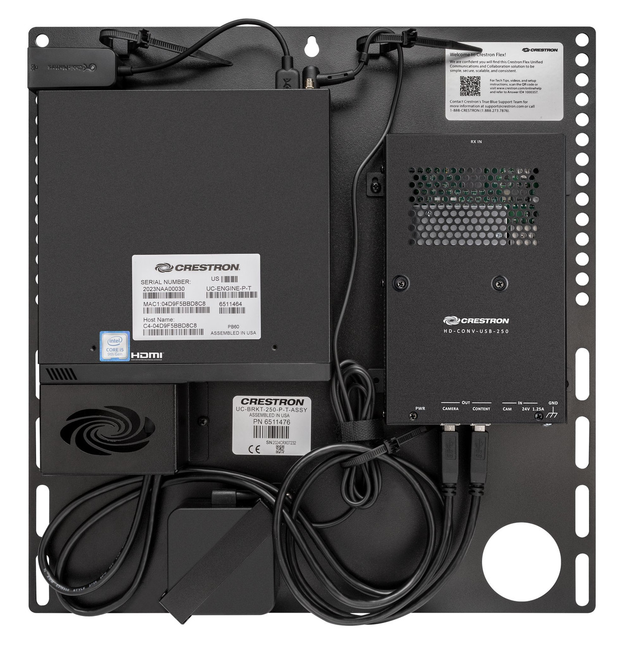 Crestron Rack Kit Crestron Flex Advanced Medium Room Upgrade Solution with Microsoft ...