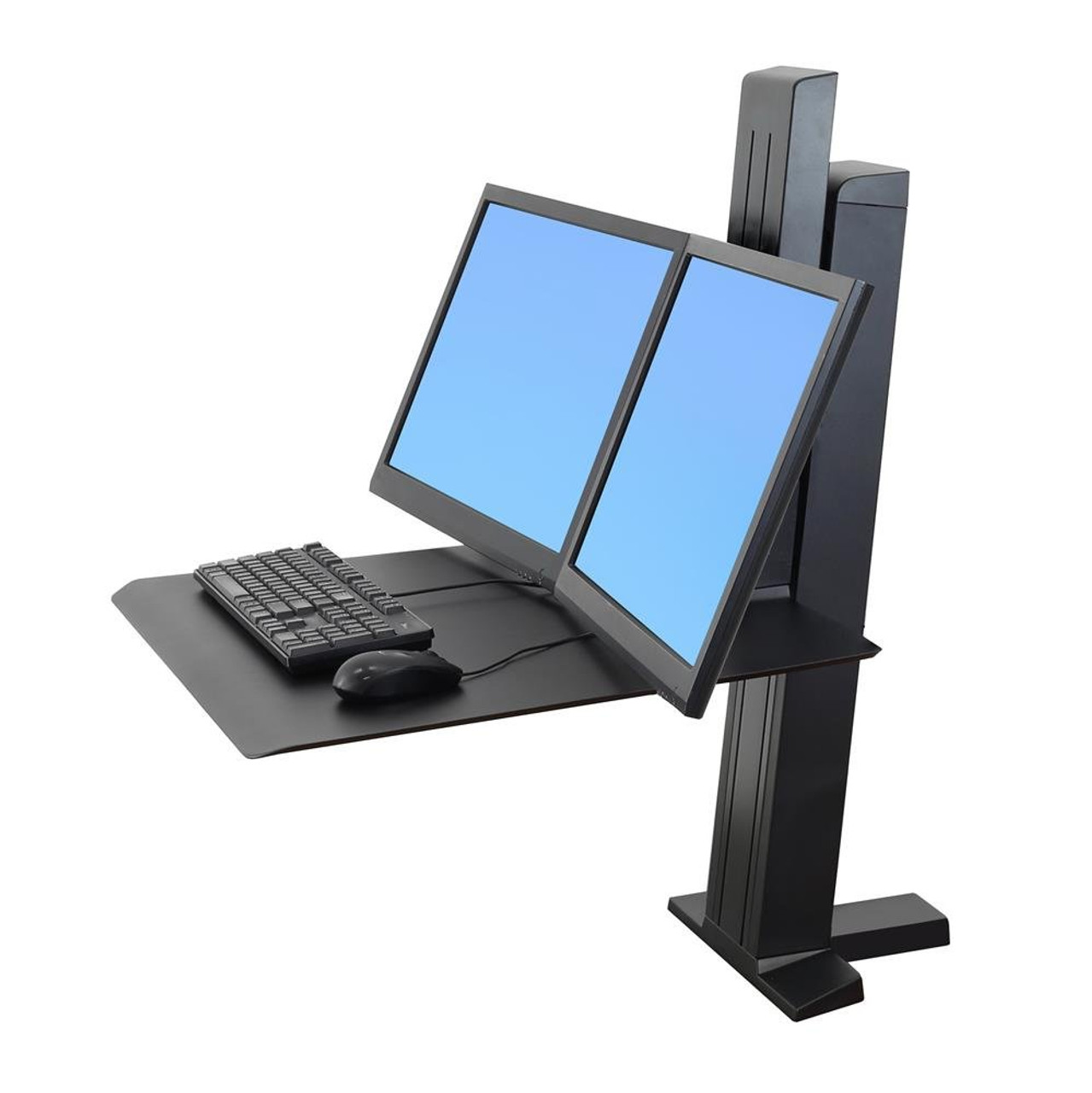 sit stand attachment for desk