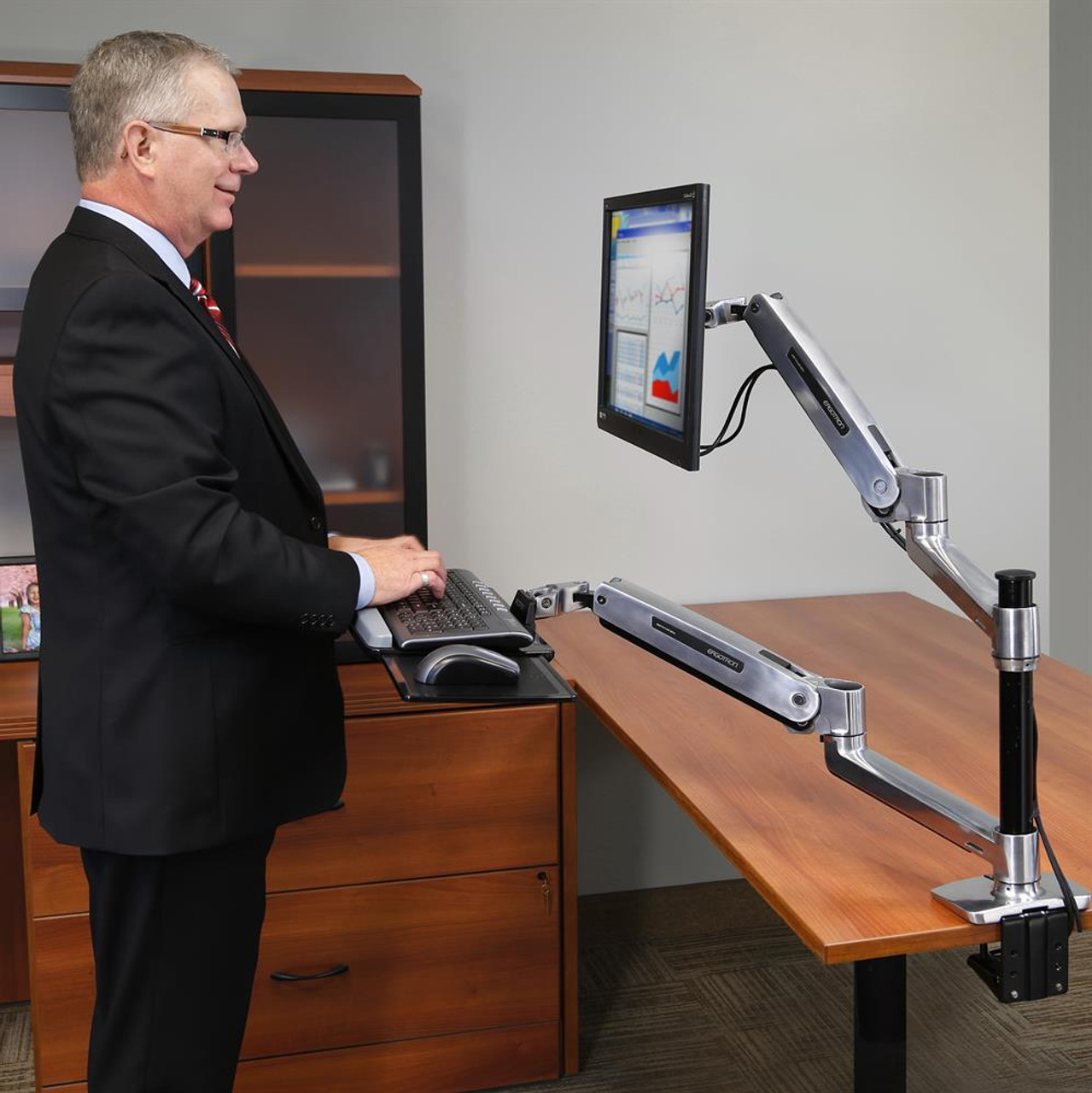 standing desk system