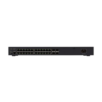 24-Port Gb PoE+ L2 L3 Managed Switch with 4 SFP+, US Power Cord