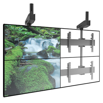 FUSION™ Micro-Adjustable Large Ceiling Mounted 2 x 2 Video Wall Solutions