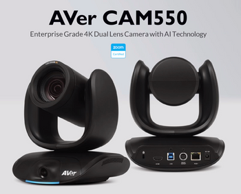 CAM550 Dual Lens Camera with AI Technology