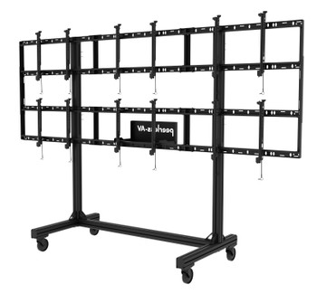 SmartMount® Portable Video Wall Cart 2x2 and 3x2 Configuration for 46" to 55" Displays, DS-C555-3X2