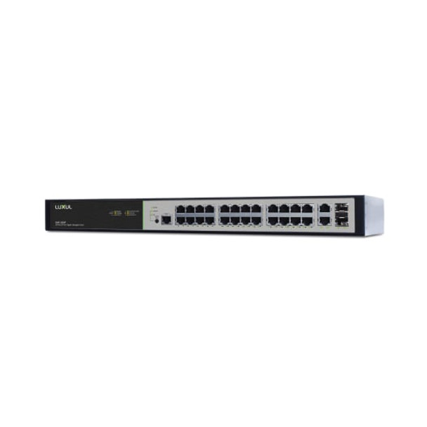 26 Port/24 PoE+ Gigabit Managed Switch with US Power Cord