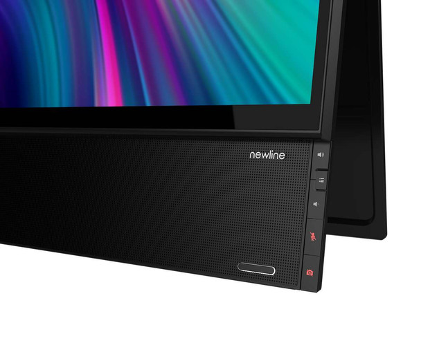 Newline Flex Display - 27” All in one touch display with integrated 4K camera, mic, and speakers