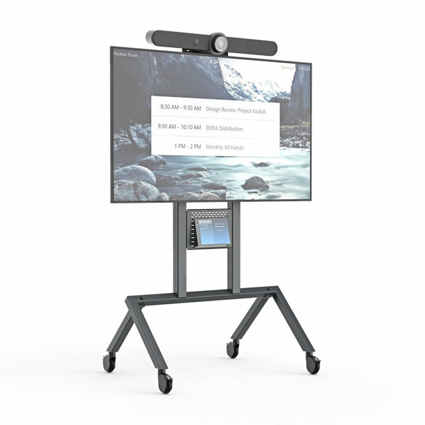 Logitech Rally Bar Cart Complete Solution for Microsoft Teams, Zoom, or BYOD