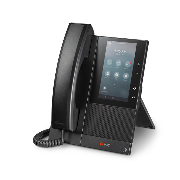 CCX 500 Business Media Phone. Microsoft Teams/SFB. PoE. Ships without power supply. Made in TAA Compliant Country.