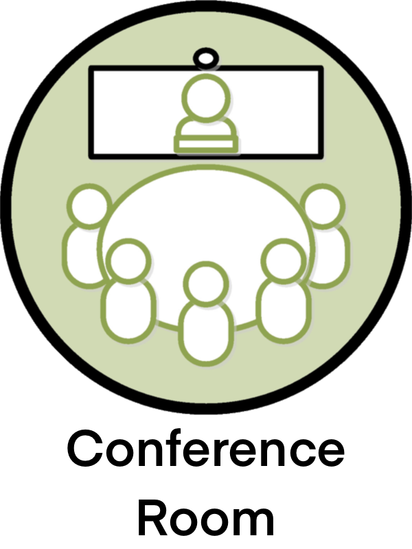 video conference room icon