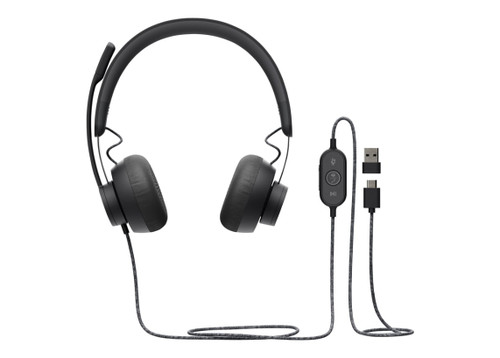 Cancelling Noise Logitech Zone - VideoLink® Wired Headset