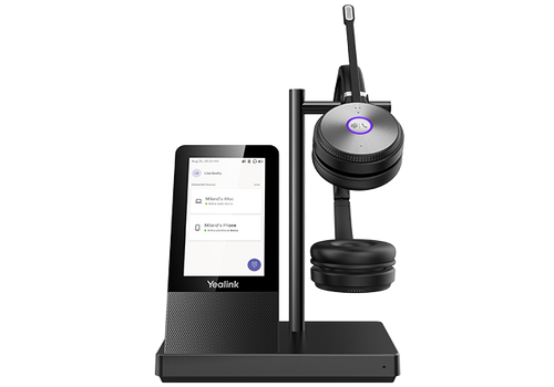 Yealink WH66 DECT Wireless Dual Headset VideoLink