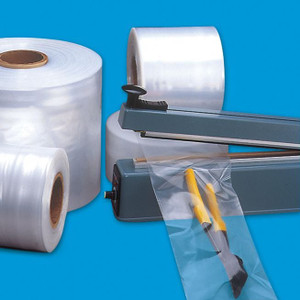 Poly Tubing 300mm x 181m x 150um - Natural
