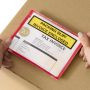 Printed Doculopes 142mm x 115mm - Red (1000 per box)
