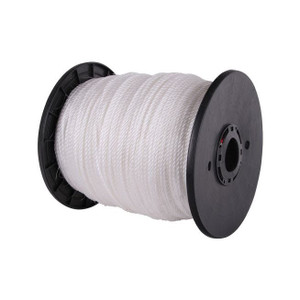 Silver Staple Polyethylene Rope Spool 4mm x 500m