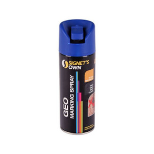 Vertical Geo Spray - Blue
