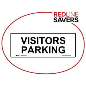 Visitor Parking 450mm x 180mm - Polypropylene