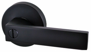 black colored lever