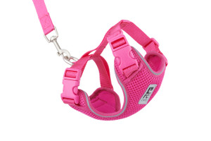 Adventure Kitty Harness - Raspberry 014