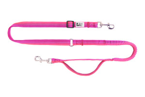 Bungee Active Leash - Mulberry / Azalea 083