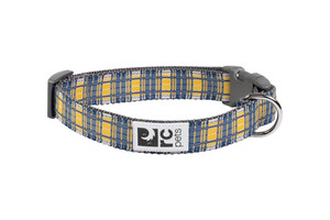 Clip Collar - Marigold Plaid 356