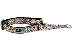 Training Collar - Tan Tartan 069