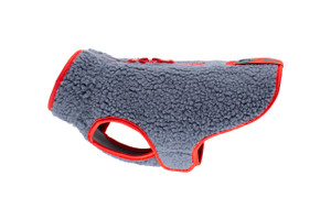 Tundra Fleece - Dark Grey/Goji Berry 012