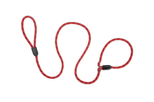 Rope Slip Leash - Red 002