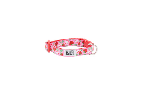 Petite Clip Collar - Strawberries 129