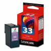 LEXMARK #33 COLOUR INK CARTRIDGE