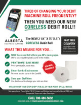 Get your Coreless Debit Rolls before the Christmas Rush !!!