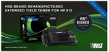 ABS Extended Yield Toner for HP 81X