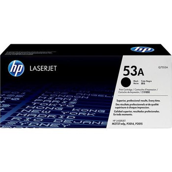 HP 53A (Q7553A) Black Original LaserJet Toner Cartridge (Q7553A)