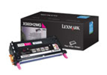 Lexmark X560H2MG High Yield Magenta Toner Cartridge, 10,000 Page Yield