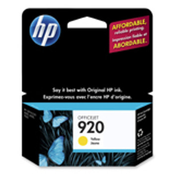 HP #920 YELLOW OFFICEJET INK CARTRIDGE