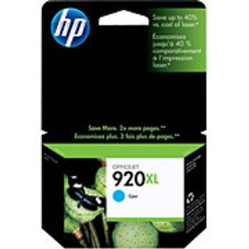 HP #920XL CYAN OFFICEJET INK CARTRIDGE.