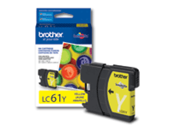 BROTHER LC61 YELLOW INK CARTRIDGE