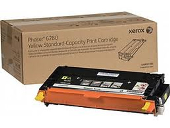 Xerox Yellow Standard Capacity Print Cartridge, Phaser 6280. 2200PG Yeild