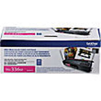 Brother TN336 Magenta Toner Cartridge, High Yield