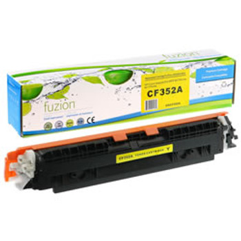 HP 130A (CF352A) Yellow Compatible LaserJet Toner Cartridge (HCF352A)