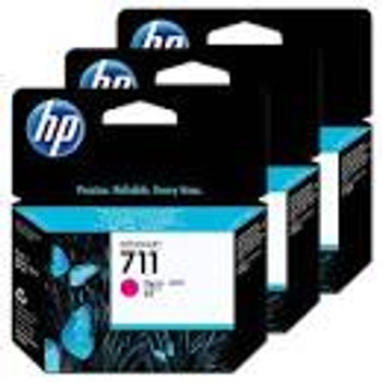 HP #711 MAGENTA 3 PACK