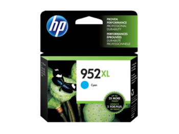 HP 952XL High Yield Cyan Original Ink Cartridge-L0S61AN#140