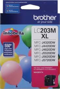 Brother LC203MS Compatible Magenta Ink Cartridge, High-Yield