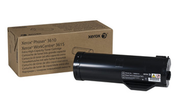 XEROX Black Extra High Capacity Toner Cartridge, Phaser 3610, WorkCentre 3615 (25,300 Pages)